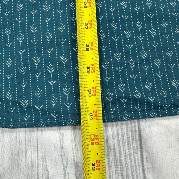 Cody James Western Pearl Snap Shirt 2XL Blue Long Sleeve Cowboy Aztec Mens - Picture 6 of 10